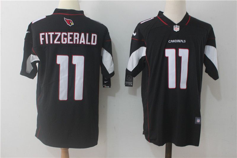 Men Arizona Cardinals #11 Fitzgerald Black Nike Vapor Untouchable Limited NFL Jerseys->->NFL Jersey